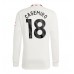 Manchester United Casemiro #18 Tredje matchtröja 2023-24 Långärmad Billigt